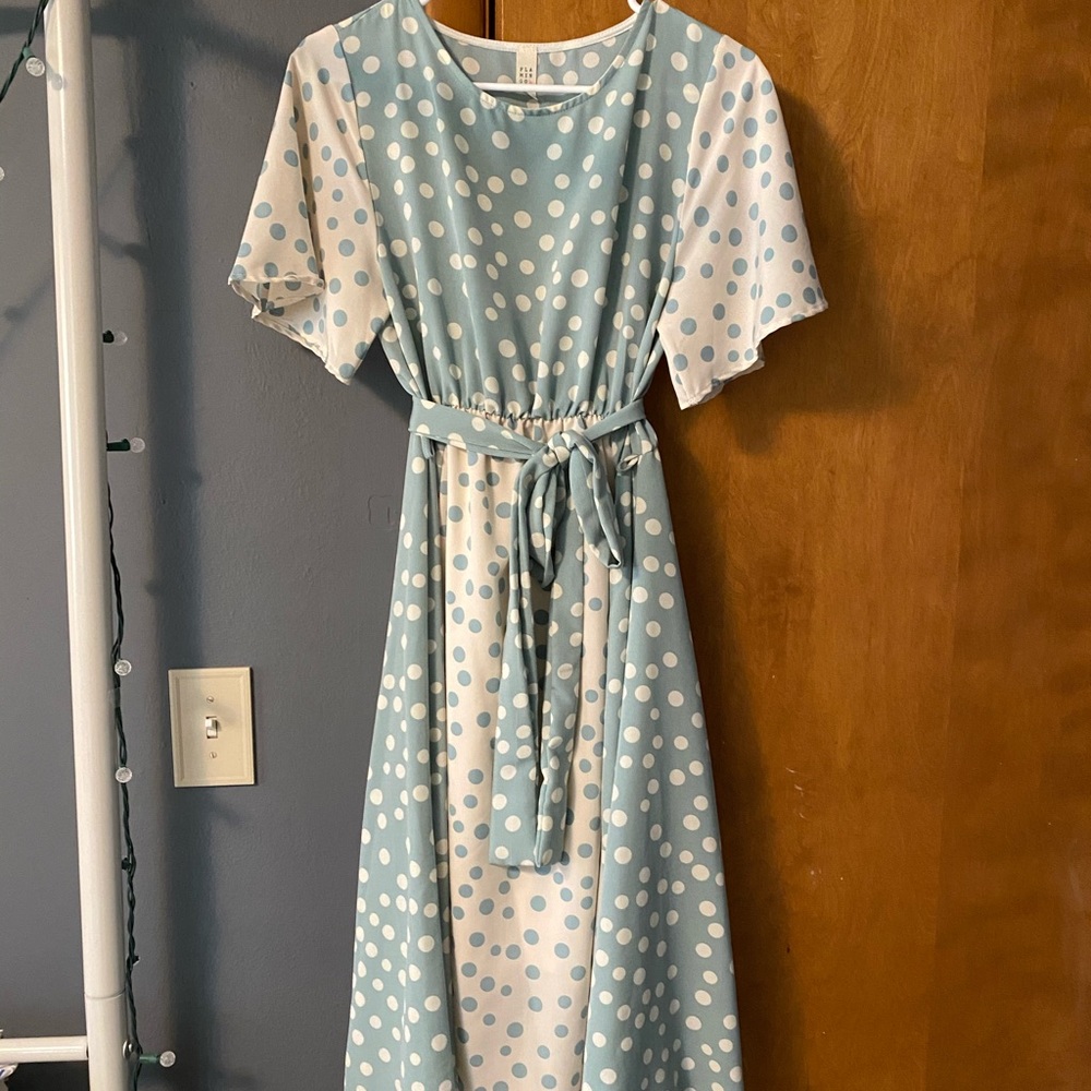 Midi high low boutique dress